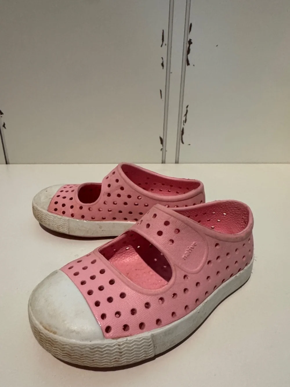 Native Kids Pink Mary Jane Water Shoes C5